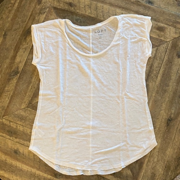 LOFT Linen t-shirt - Picture 1 of 3